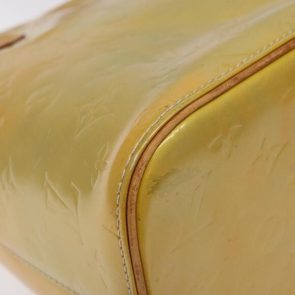 LOUIS VUITTON Monogram Vernis Houston Hand Bag Gris M91053 - Picture 15 of 16